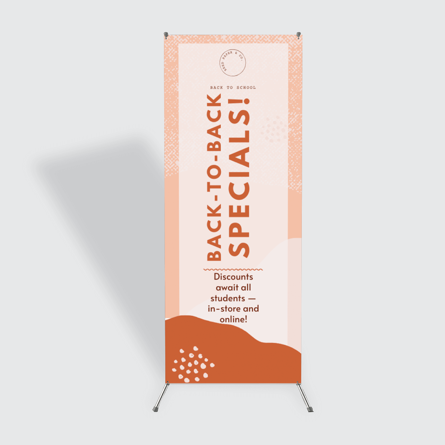 X-frame Banner Stand