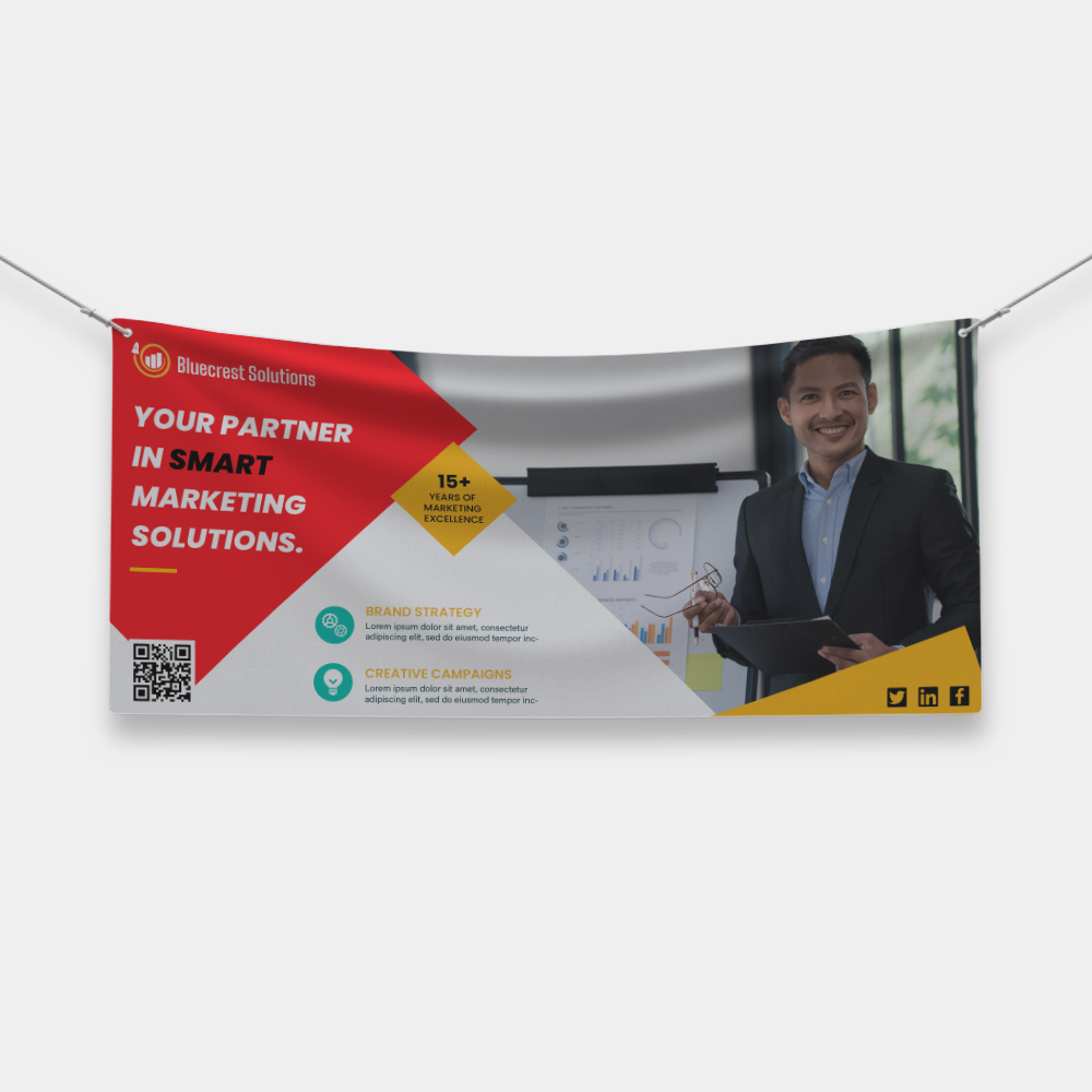 Banner - 3'x8' w/ Grommets