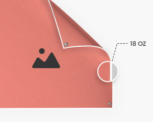 18 oz. Blockout Vinyl (Outdoor) - True Double Sided